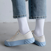 长筒袜 中筒袜纯棉防臭防脚气无骨日系白色运动男款 白袜子女款 夏季