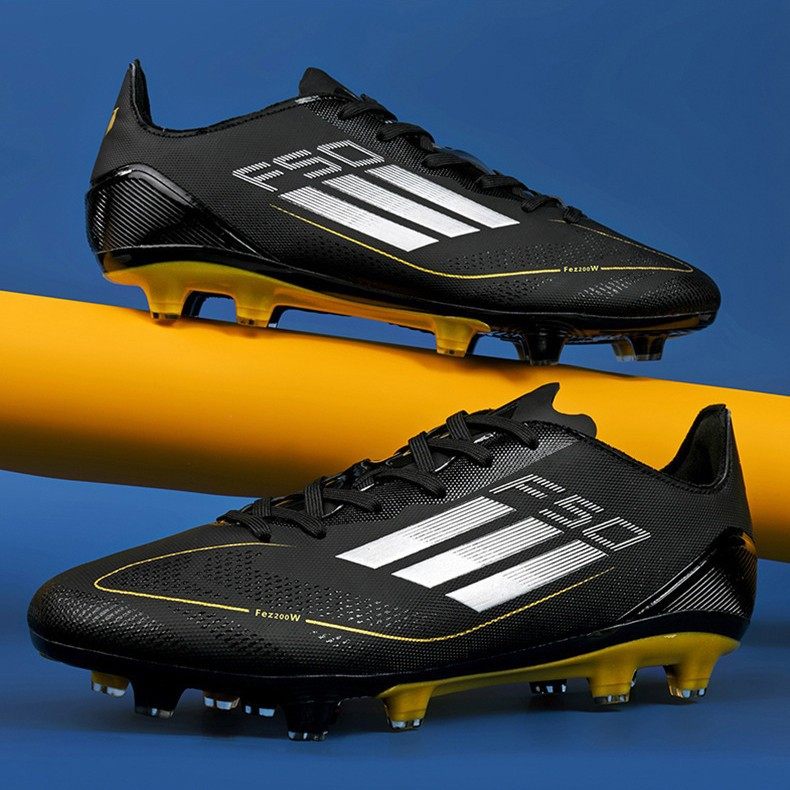 2025新款跨境低帮足球鞋男女青少年AG长钉TF碎钉比赛训练运动鞋