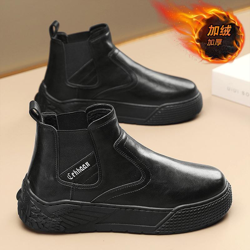 M011直播新款冬季加棉雪地靴加绒高帮棉鞋户外运动保暖棉靴跨境