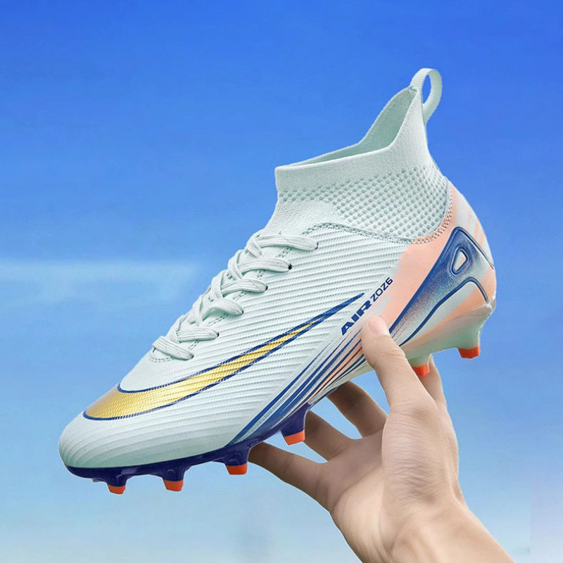 姆巴佩刺16C罗儿童足球鞋男童学生长AG碎钉TF成人透气训练鞋男女