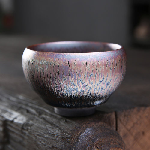 建盏大师天目釉主人杯