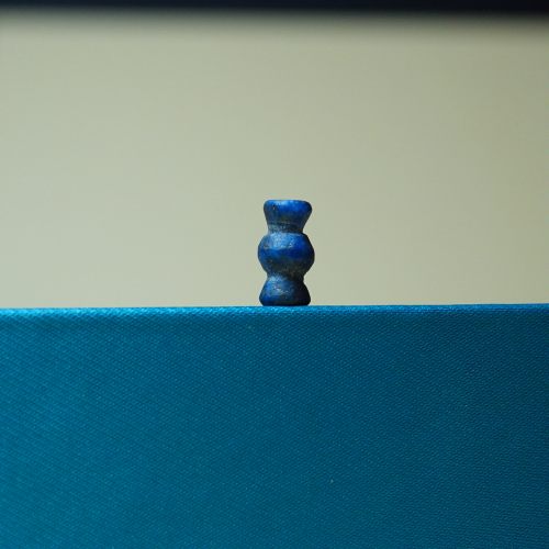 6mm*11mm千年老青金石系领珠宝瓶隔片侧挂项链配珠小元素一物一图