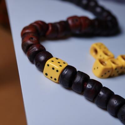 佛珠手串配珠树脂DIY百搭