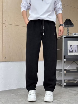 MM2025新款时尚潮流休闲裤男加绒加厚冬季