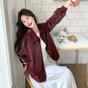 【26春季大货 】 休闲机车皮衣外套9017-P165-控238图片