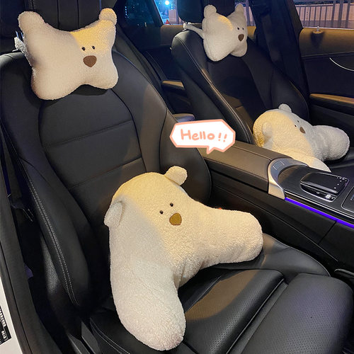 汽车头枕护颈可爱靠垫内饰