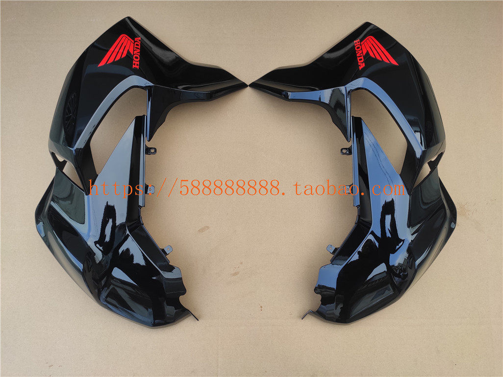 新大洲本田配件CBF190R暴风眼油箱护罩护盖导流罩SDH175-6前护板