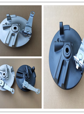 新大洲本田电喷ESDH125T-35/38迪奥U+NS125D前制动刹车鼓盖总成