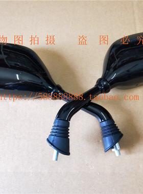 新大洲本田SDH125T-22E彩、125T-23飞梦黑色后视镜、反光镜原厂件