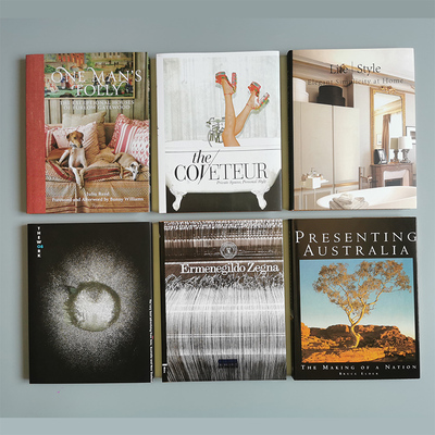 31CM大本黑白灰极简现代装饰真书