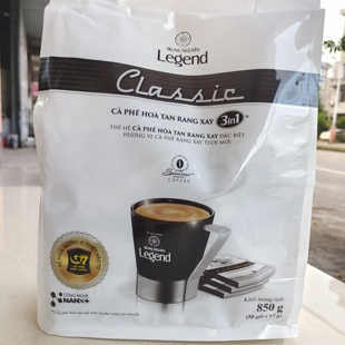 越南进口g7咖啡中原legend甄典版 850g三合一速溶咖啡粉50小包