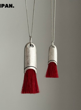 SAMPAN小众马鬃毛流苏毛衣链女