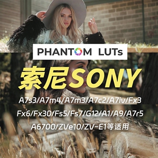 PHANTOM LUTs ARRI Film索尼SONY仿阿莱胶片电影感预设lut包fcpx