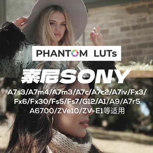 PHANTOM LUTs ARRI Film索尼SONY仿阿莱胶片电影感预设lut达芬奇