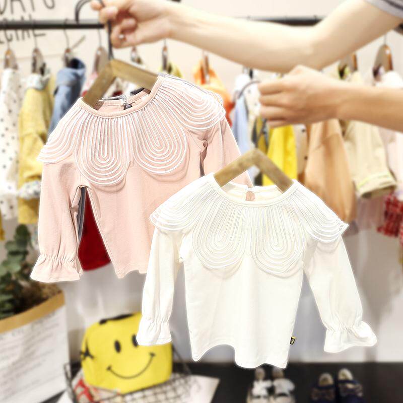 长袖娃娃领婴儿打底衫女童秋装
