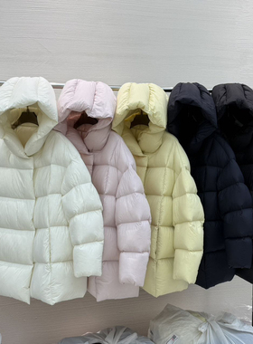 Secret Guest-服外套泡芙零压面包服女中长款保暖羽绒服外套9635