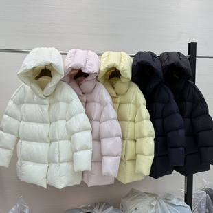 Secret Guest-服外套泡芙零压面包服女中长款保暖羽绒服外套9635