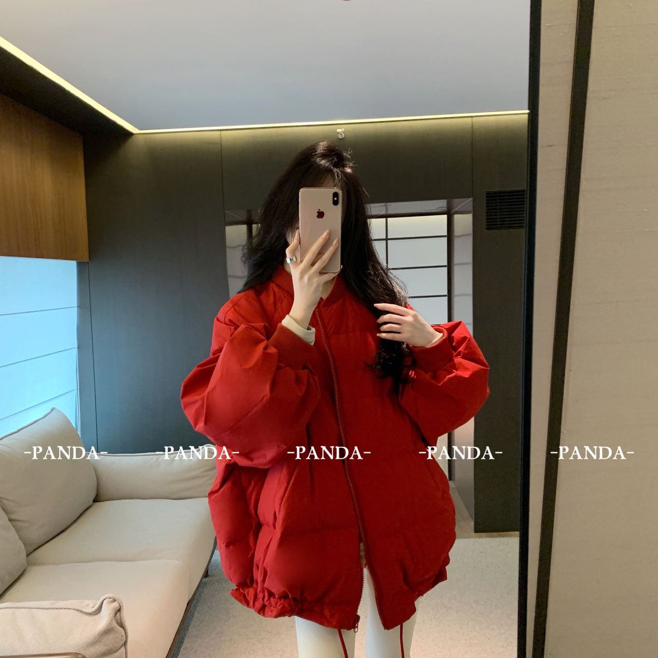 十三行 甜妹氛围感拉满保暖羽绒服外套(圣诞过年节日主推款)77015