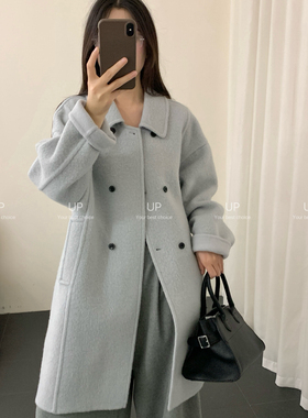 UP-品质苏丽羊毛韩代款大牌简约羊毛外套(含90羊毛)(10苏力)80932