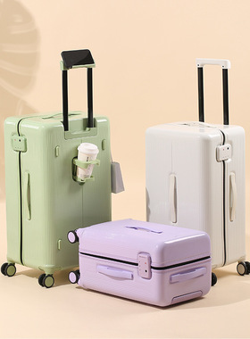 2025款大容量行李箱20寸可登机密码旅行拉链皮箱26抗摔超轻拉杆箱