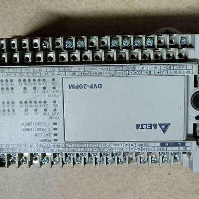 议价台达PLC ，型号：DVP20PM00D ，成色如图，通电指