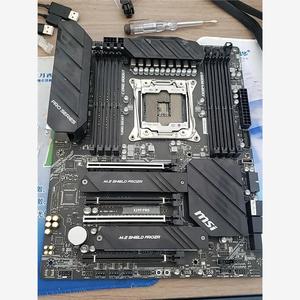 议价微星x299 pro主板，功能正常无拆修，八个插槽全部好用，