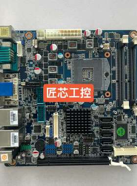 议价研华IMB-370工控机主板，17*17cm小板，支持双千兆