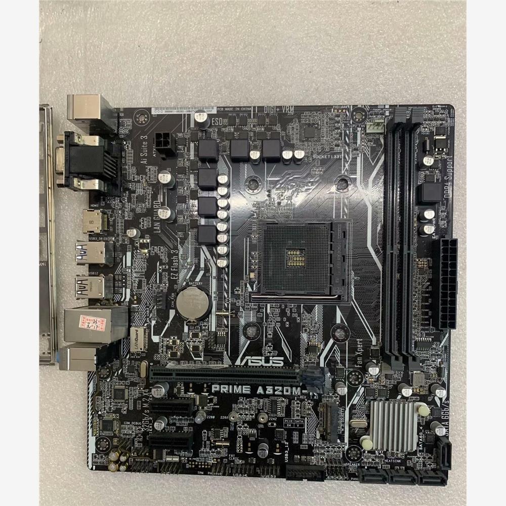议价华硕a320m-k板cpu底
