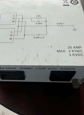 议价Chroma 致茂 测试器模型 A190316  具体测