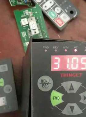 议价变频器面板，信捷变频器面板，THiNGET,VB5.试机完好