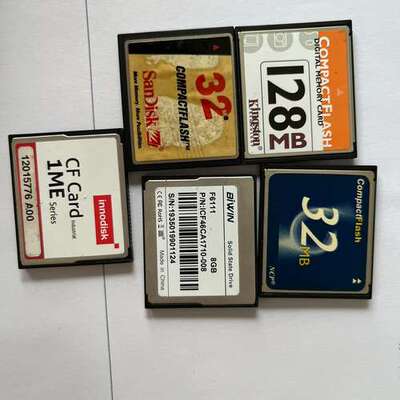 议价原装工业级CF卡 相机内存卡 32M  128M 8G工业数