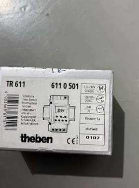 议价德国theben时间继电器TR611，型号6110501，2