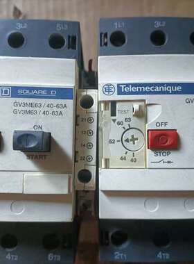 议价马达保护器 GV3ME63/40-63A ，拆机品