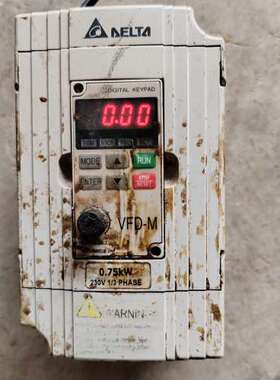 议价台达变频器VFD007M21A，0.75kW，230V单相，