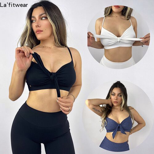 lafitwear运动吊带胸垫原创