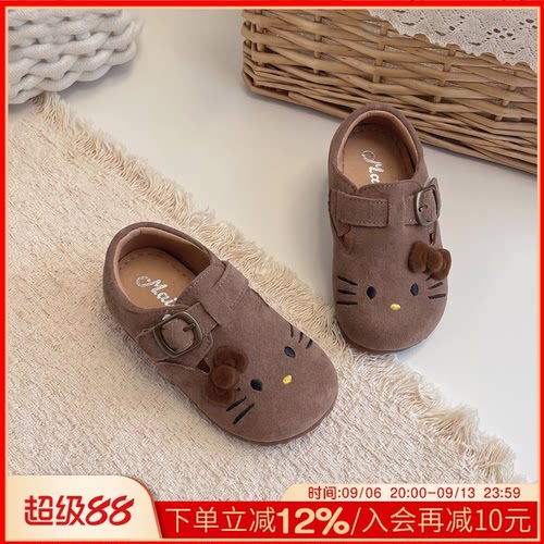 女宝宝软底防滑稳步鞋婴幼儿鞋子