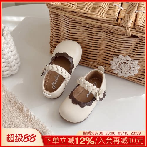 女宝宝秋季新款软底防滑稳步鞋