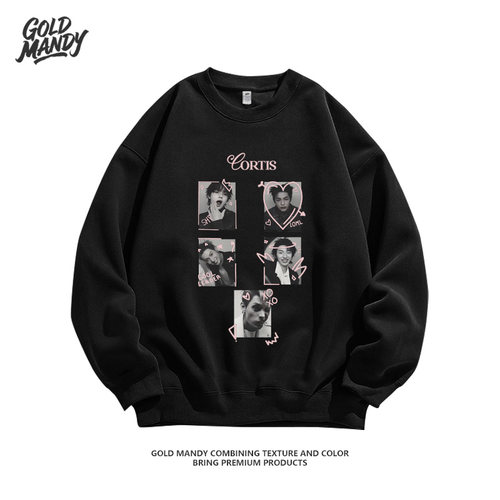 Kpop爱豆IDOL韩男团Cortis粉丝应援周边重磅纯棉长袖卫衣男女同款
