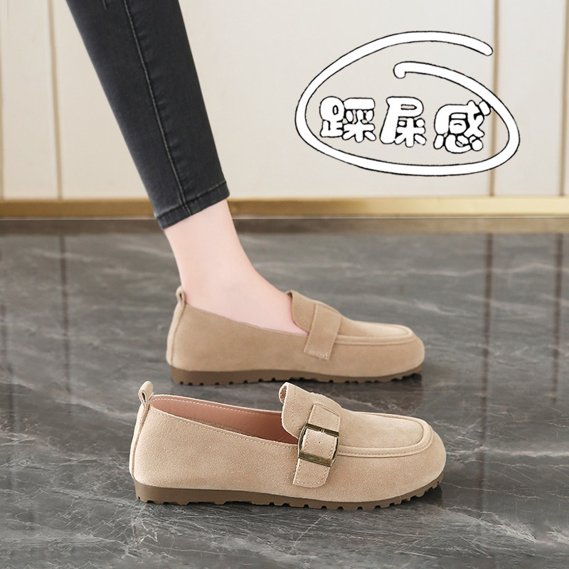 女鞋2025新款春秋一脚蹬勃肯鞋豆豆单鞋软底不累脚孕妇乐福鞋,运动鞋new,运动休闲鞋,淘宝优惠券,粉丝福利购,淘宝优惠卷