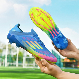 男女低帮梅西C罗长钉世界杯学生训练运动鞋 2025跨境大码 F50足球鞋