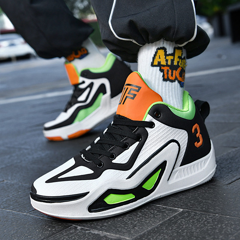 跨境新款秋季男士篮球鞋实战球鞋高品质学生跑步鞋运动鞋代发