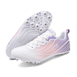 新款钉鞋田径短跑男专业钉子鞋女学生中考体育专用钉鞋跳远中长跑