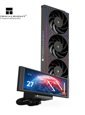 利民 TROFEO VISION 360 ARGB BLACK 纵横视界 一体式水冷散热器
