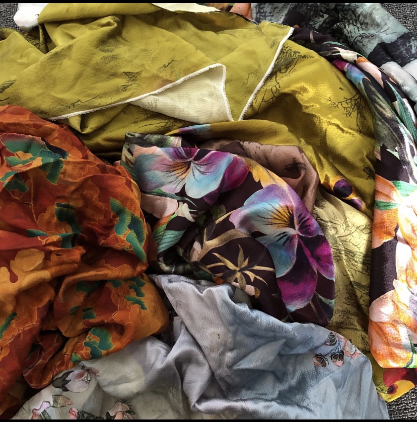 100%桑蚕丝真丝珍珠缎零头布