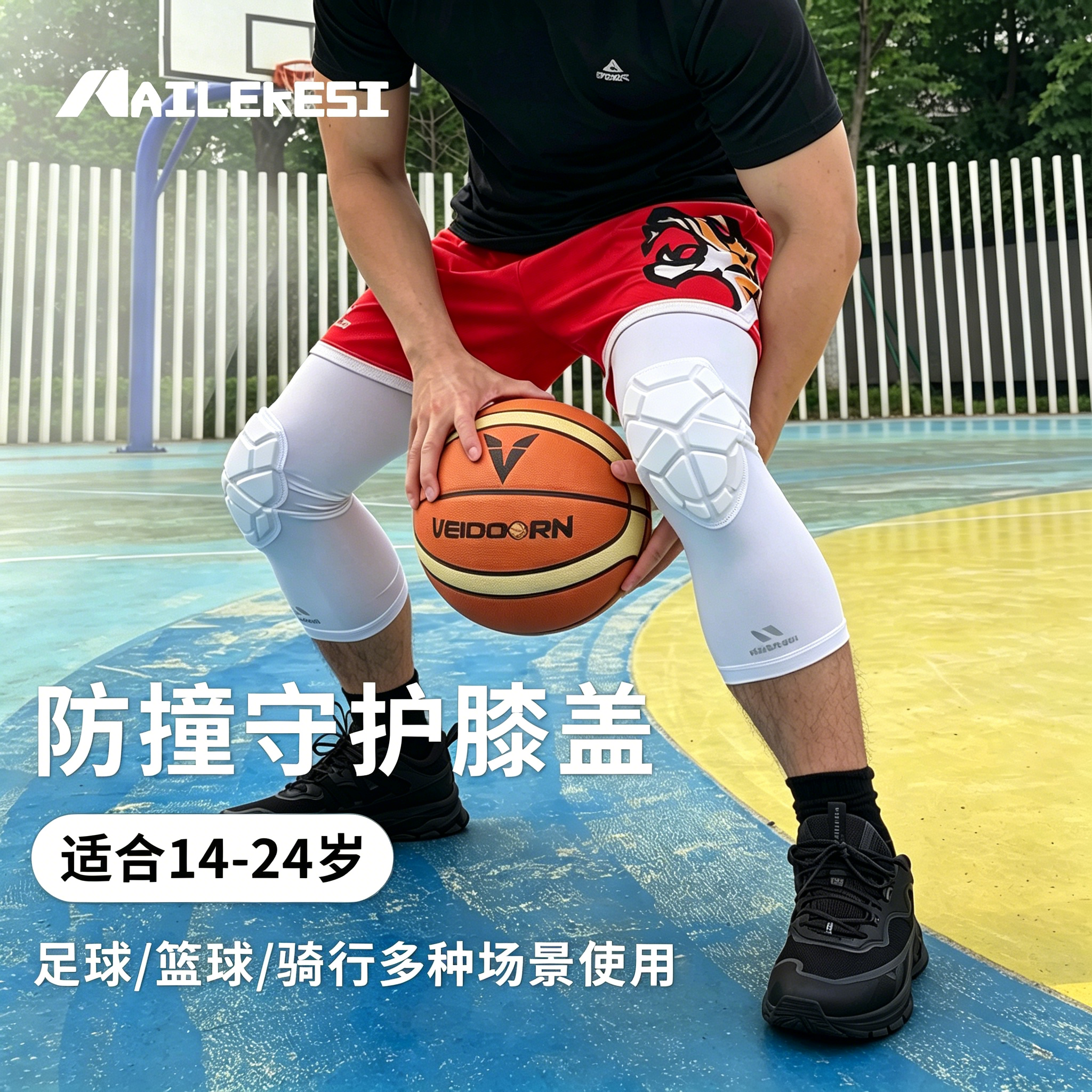 耐力克斯护膝护胳膊套装透气