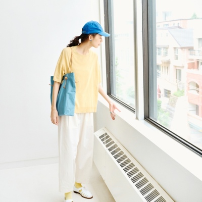 joydivision纯棉日系文艺布袋