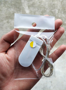 铜线灯串 CR2032纽扣电池灯房间圣诞礼盒装饰灯LED铜线灯 铜丝灯