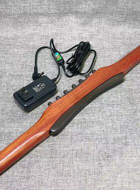 玄黄砭石电热擀筋棒杵刮痧刀拨筋按摩仪全身疏通家用能量石揉腹