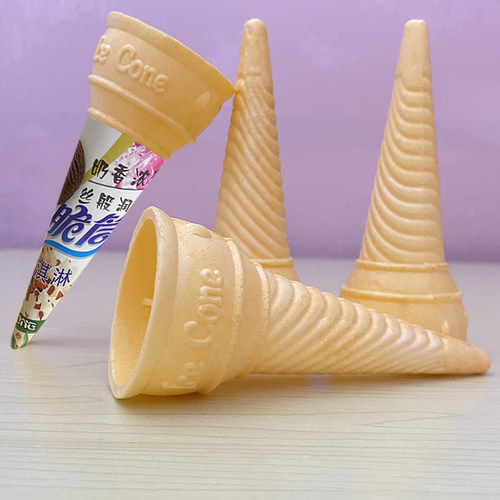 冰淇淋甜筒脆皮冰激凌脆皮筒脆筒蛋卷筒脆皮壳雪糕筒桶威化筒商用