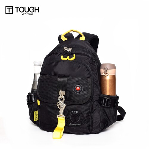 tough新潮双肩包男士大容量时尚背包双拉链高品质户外百搭ipad包 - 封面